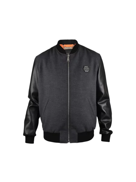 Kurtka bomber Philipp Plein czarny