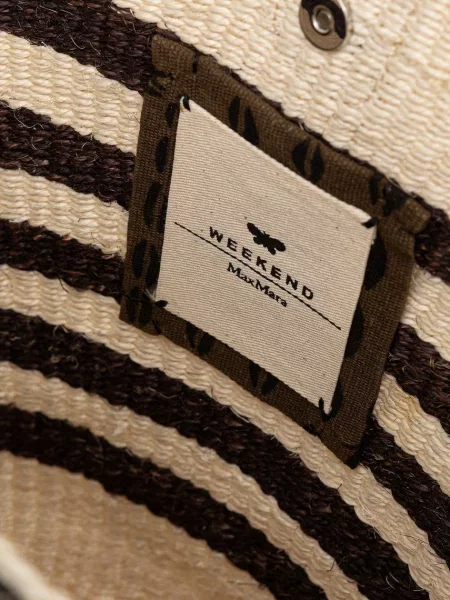 Weekend Max Mara női strandtáska AGENNAIO barna