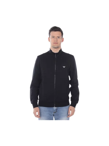 Bluza rozpinana Emporio Armani czarna