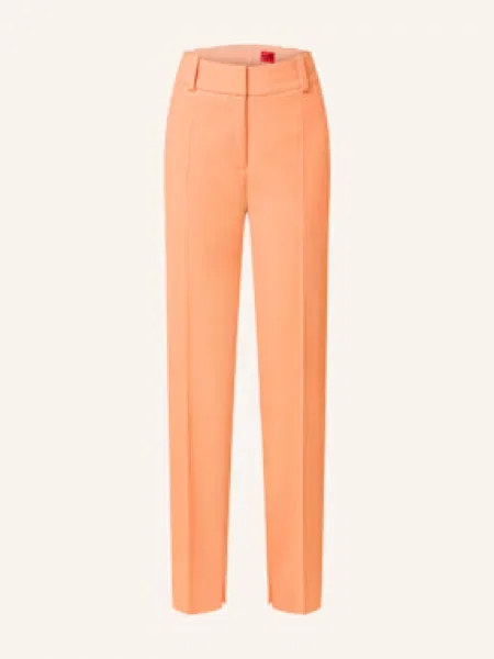 Hugo Spodnie Hetana orange pomarańczowe