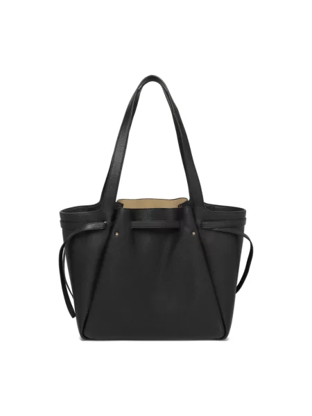 Shopperka Tory Burch skórzana czarna