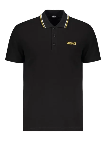 Tricou polo Versace negru
