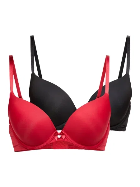 Hunkemöller Sutien P&M roșu negru