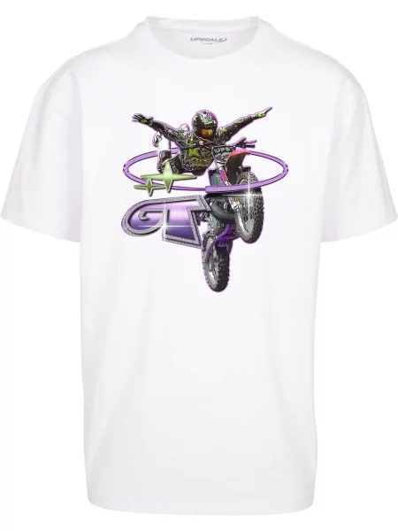Tričko Moto GT Oversize bílé