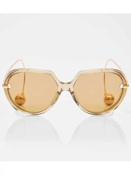 Слънчеви очила Bottega Veneta жълто