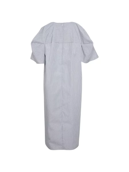 Rochie maxi Enföld cu dungi alb