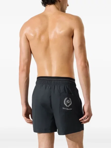 Slip de baie Karl Lagerfeld albastru
