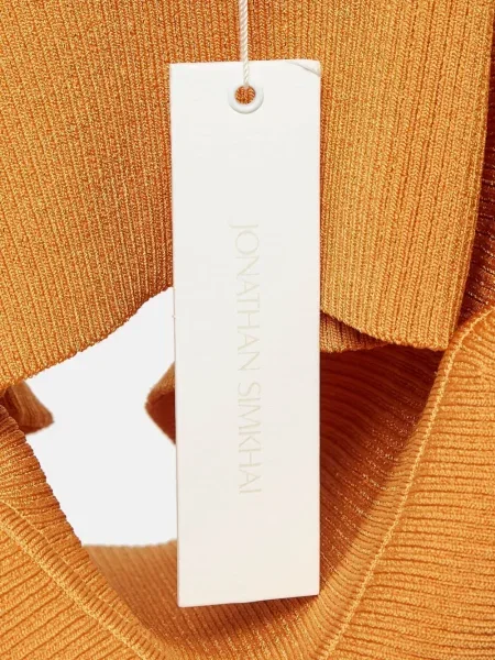 Плетен топ Simkhai оранжево