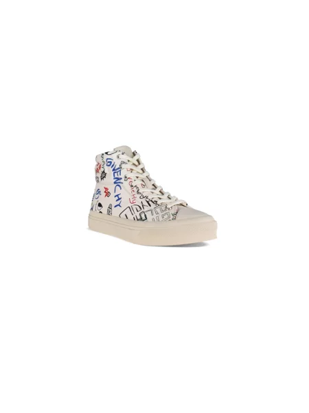Sneakersy Givenchy skórzane beżowe