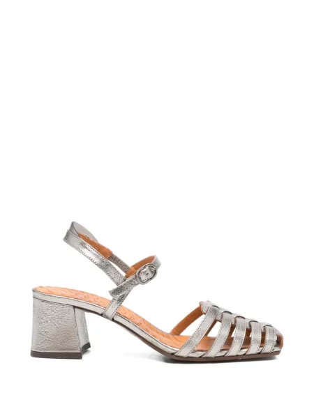 Tenisky Chie Mihara na ramínka stříbrné