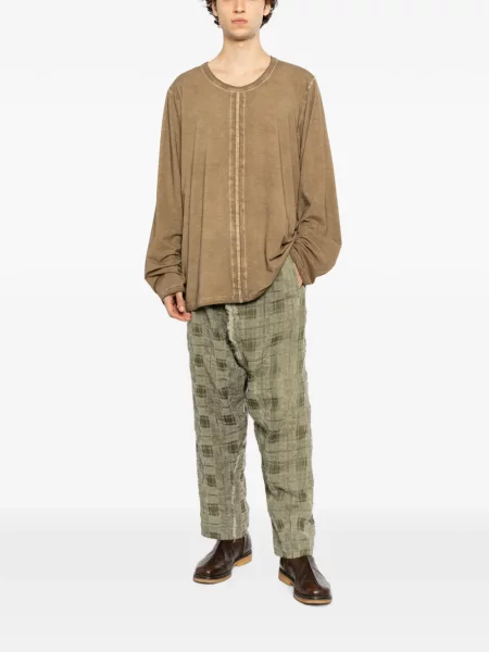 Lung tricou Uma Wang maro