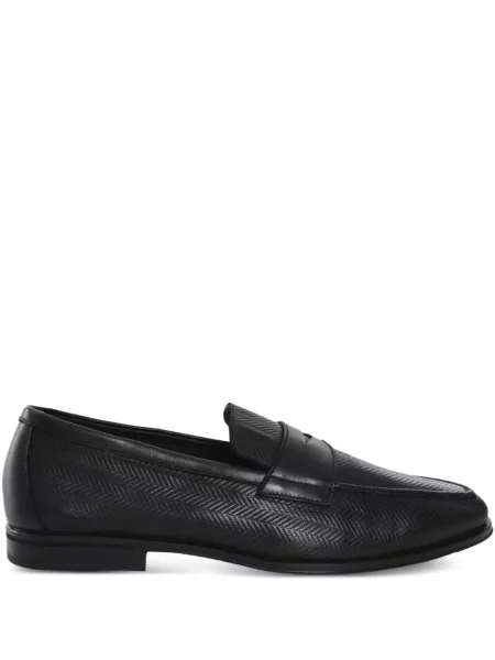 Pantofi loafer Doucal's din piele negru