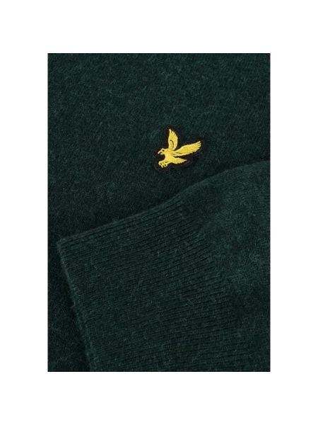 Sweter Lyle & Scott wełniany zielony