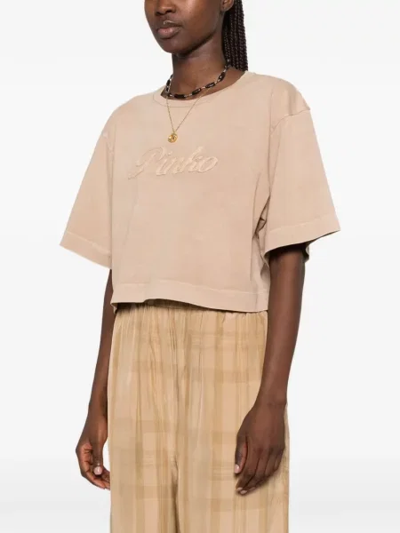 Tricou Pinko cu broderie