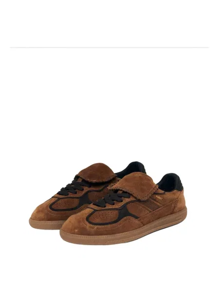 Alohas sneakersy zamszowe Club brązowe
