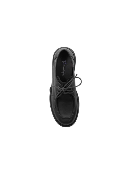 Mocasini Maciejka din piele negru