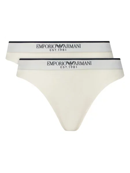 Emporio Armani Nohavičky námornícka modrá biela