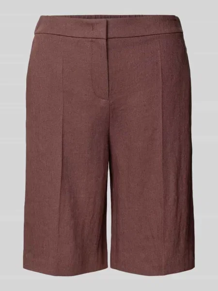 Bermudy o kroju regular fit z mieszanki lnu i model TIANALA' Boss