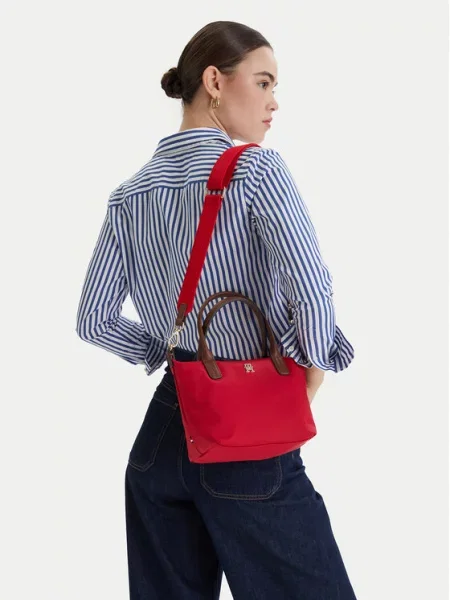 Torebka Tommy Hilfiger czerwona