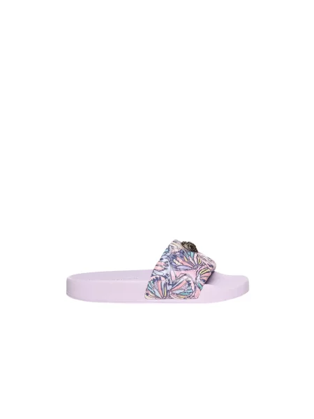 Kurt Geiger London klapki Meena Eagle Lilac fioletowe