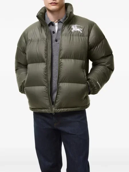 Geacă cu puf Burberry verde