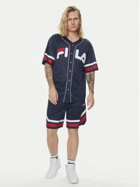 Tričko FILA Lashio Baseball black iris černé
