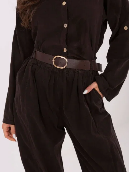 Pantaloni Italy Moda maro