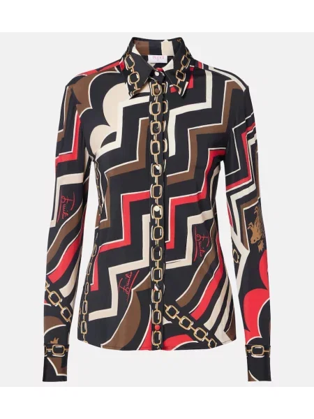 Cămașă Pucci din satin