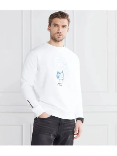 Karl Lagerfeld Hanorac SWEAT alb