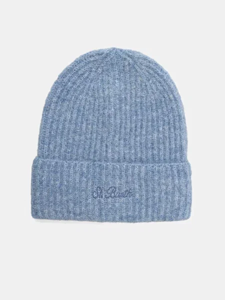Kapa s dodatkom vune Saint Barth plava
