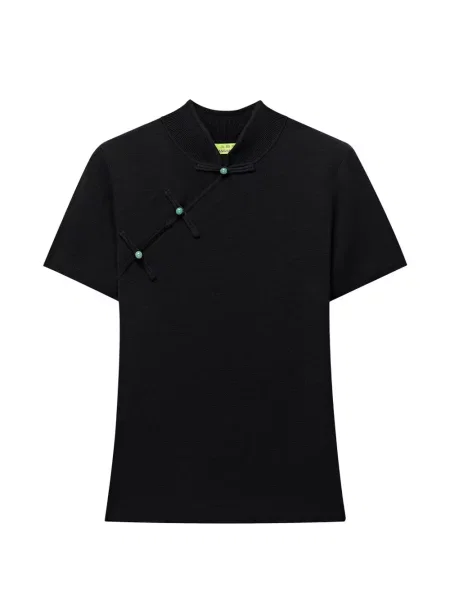 Scurt tricou Shanghai Tang negru