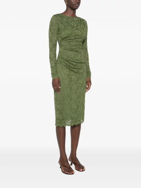 Lung rochie midi Dvf Diane Von Furstenberg verde