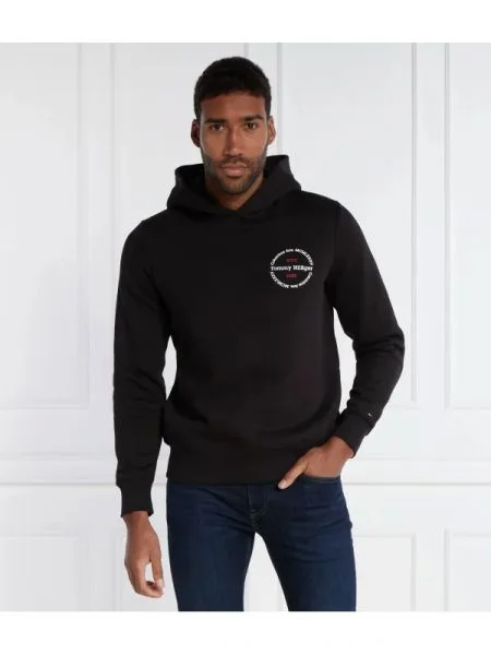 Tommy Hilfiger Hanorac ROUNDEL negru