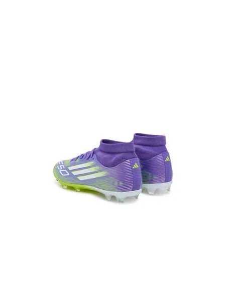 Futbolo batai adidas League Mid Firm/Multi-Ground Boots violetinė