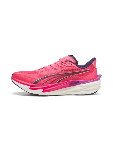 Sneakers Puma Deviate NITRO 4 PUMA X HYROX White/ Electric Orchid/ Pink EUR 47 białe