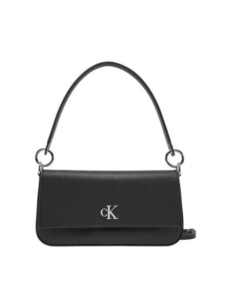 Calvin Klein Jeans Torebka Minimal Monogram Shoulder Pouch czarny