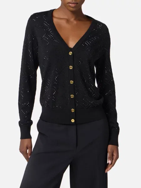 Светр Elisabetta Franchi чорний