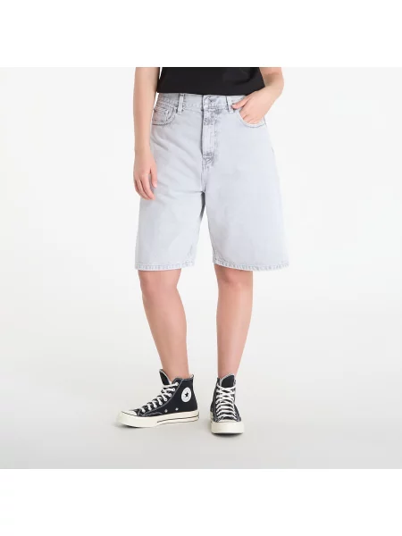 Pantaloni scurți Carhartt WIP W Brandon Short Black Chalk Wash S negru