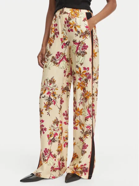 Simona Corsellini Штани з тканини Кольоровий