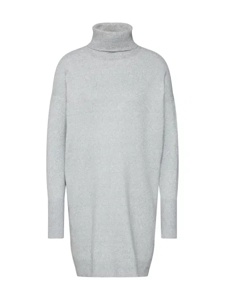 VERO MODA Pletené šaty Brilliant' sivá