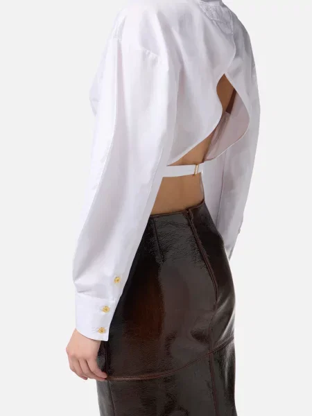Сорочка Elisabetta Franchi біла