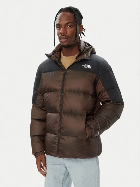 The North Face Пухено яке Diablo Тъмнокафяв