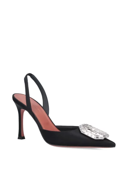 Pantofi cu toc Amina Muaddi negru