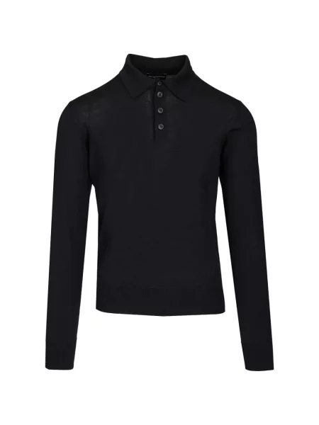 Tricou polo Emporio Armani negru