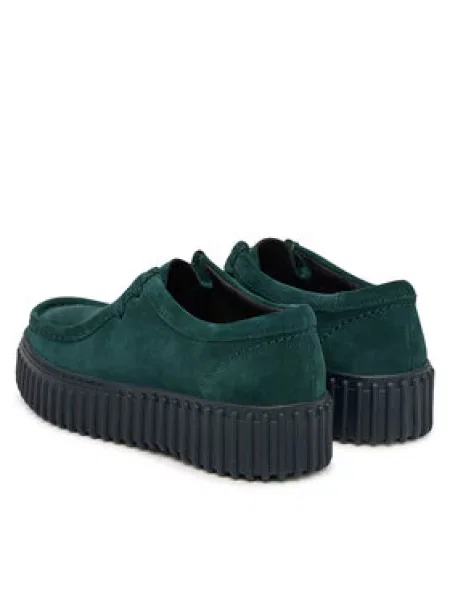Poltopánky Clarks Torhill Bee zelená
