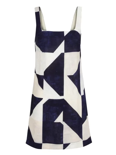 Sukienka mini Lenny Niemeyer z nadrukiem biała