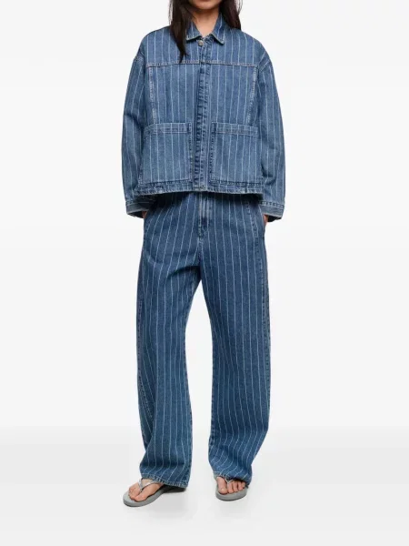 Jeansy Bimba Y Lola w paski niebieskie