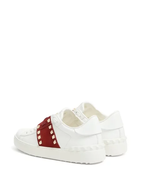 Szarvasbőr sneaker Valentino Garavani fehér
