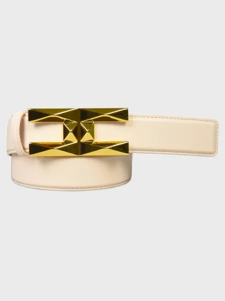 Ремень Elisabetta Franchi бежевый