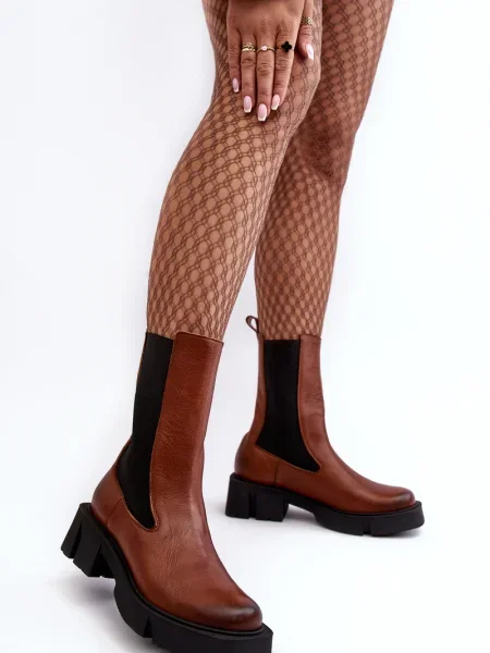 Čevlji do gležnjev Laura Messi rdeča